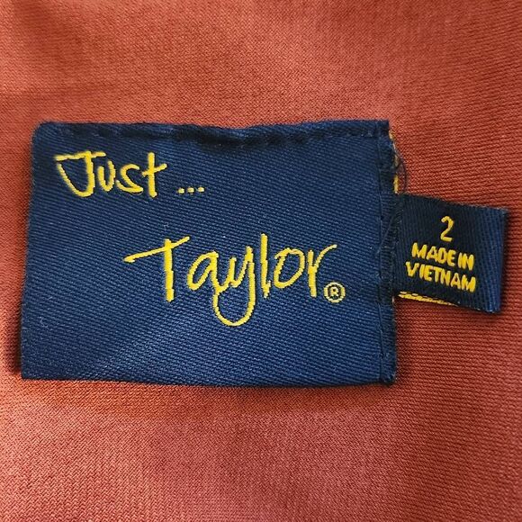 Just Taylor Red and Black Sheath Dress Size 2 Black and Red Print Dress - Picture 6 of 9